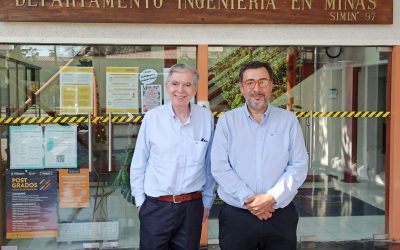 Académico DIMIN es elegido como vicepresidente del Instituto de Ingenieros de Minas de Chile IIMCh 2024 – 2025