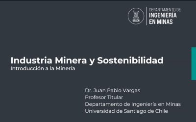 Departamento de Ingeniería en Minas USACH inicia su primera versión del curso Economía Circular en Minería